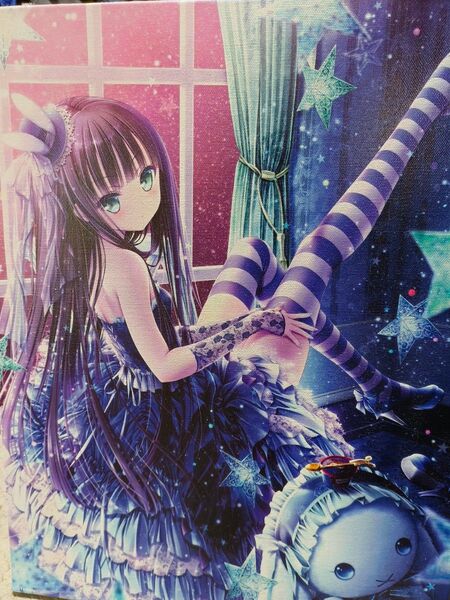 てぃんくる先生 キャンバスアート ブルーシエロ