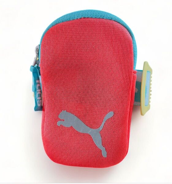 PUMA スマートフォン用アームポーチ ピンク