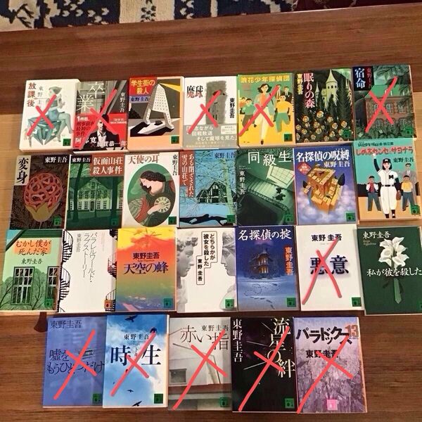 東野圭吾 中古文庫本 講談社文庫 バラ売り 4冊まで同梱可能う