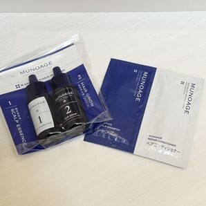 ミューノアージュ 薬用育毛剤 &Wアプローチヘアプログラムトライアルキット サンプル