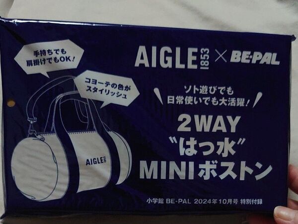 BE-PAL 2024年10月号 特別付録 MINIボストン