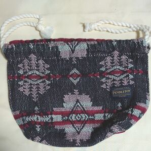 Lunch Box with String(ランチボックスwith ストリング巾着タイプ)/PENDLETON(ペンドルトン)