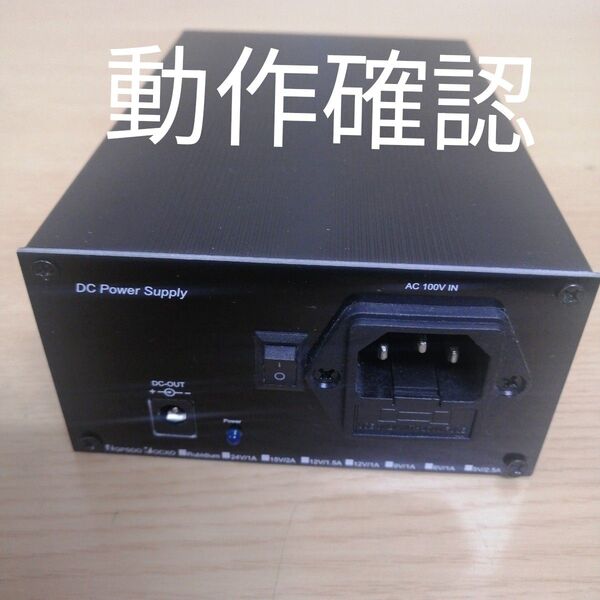 GPSDO OCXO Rubidium DC Power Supply 電源ユニット 動作確認 AC 100V 24V/1A 15