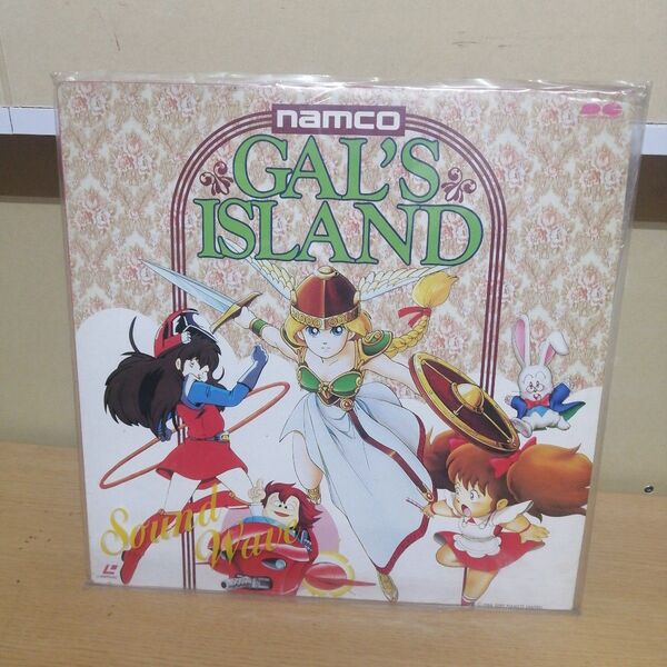 LD レーザーディスク namco GAL’S ISLAND ギャルズアイランド レア ゲーム視聴 ポニーキャニオン