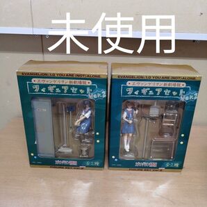 【未使用】SEGA エヴァンゲリヲン 新劇場版 フィギュアセット Ver.2 綾波レイ 惣流・アスカラングレー