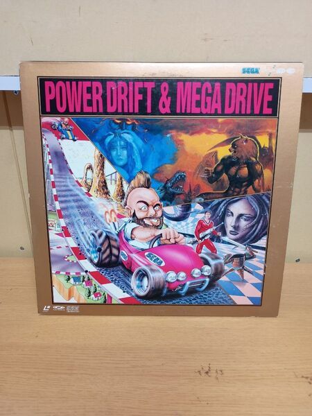 LD レーザーディスク パワードリフト&メガドライブ POWER DRIFT&MEGA DRIVE ポニーキャニオン ゲーム レア