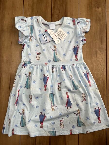 アナと雪の女王 エルサ オラフ Frozen ワンピース 服 120
