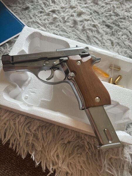 最新作!マルシン コルト M84 ガバメント シルバーABS 完成品 発火式 モデルガン モデルガン