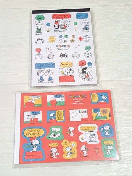 スヌーピー 付箋 文房具 ノート メモ帳 シール ピーナッツ ペン