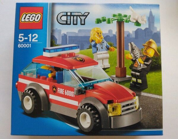 LEGO CITY 60001 ファイヤーパトロールカー 新品未開封 ネコ 消防車