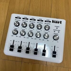 Maker hart Loop Mixer 5チャンネルステレオ音声ミキサー 延長イヤホンケーブル ×14