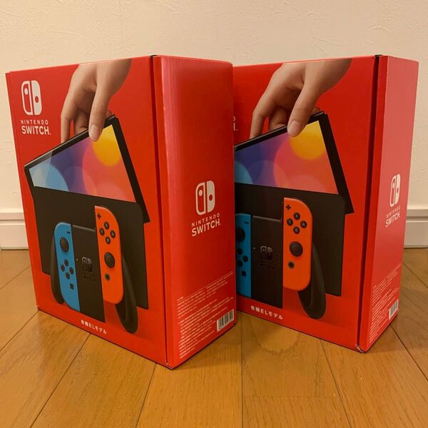 Nintendo Switch 任天堂 スイッチ 有機ELモデル ネオンブルー ネオンレッド 2台セット