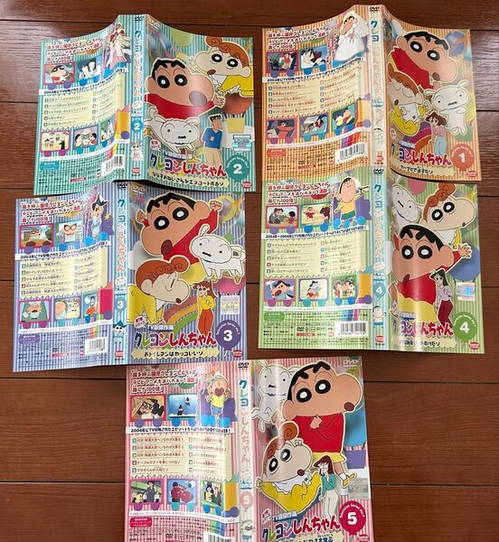 クレヨンしんちゃん TV版傑作選 第7期 dvd 5枚組