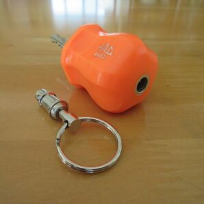 廃盤 旧ロゴ マックツール 改造グリップキーホルダー 橙