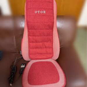 TOR シートマッサージャー レッド系