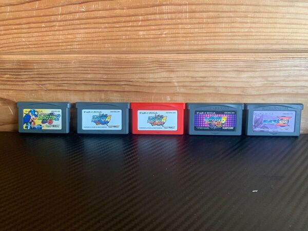 ロックマンエグゼ GBA ソフト まとめ売り 5本セット