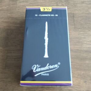 Vandoren クラリネットリード 3 1/2 B♭ 未使用