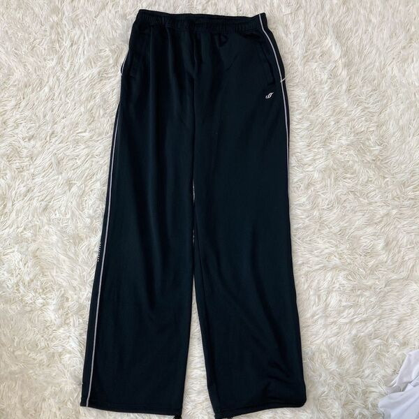 MIZUNO ミズノ SUPER STAR スーパースター トラックパンツ ジャージズボン パンツ 黒 LL