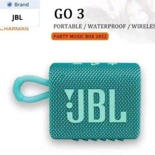 JBL GO3 Bluetoothスピーカー人気カラー USB C充電/防塵防水/パッシブラジエーター搭載/ポータブル