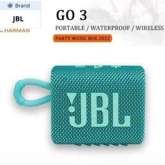 JBL GO3 Bluetoothスピーカー人気カラー USB C充電/防塵防水/パッシブラジエーター搭載/ポータブル