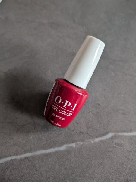 【未使用】OPI ジェルカラー 15ml ビッグ アップル レッド オーピーアイ