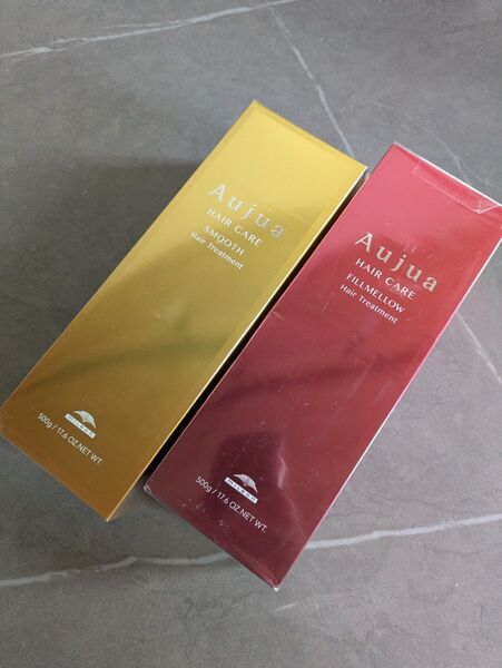 【未使用】オージュア FM フィルメロウ ST スムース ヘアトリートメント 500g ミルボン Aujua MILBON セット