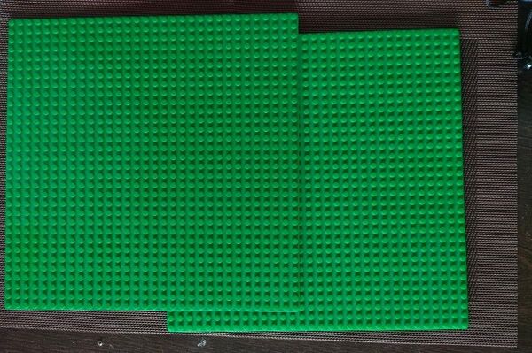 LEGO レゴ ベースプレート 緑 2枚セット