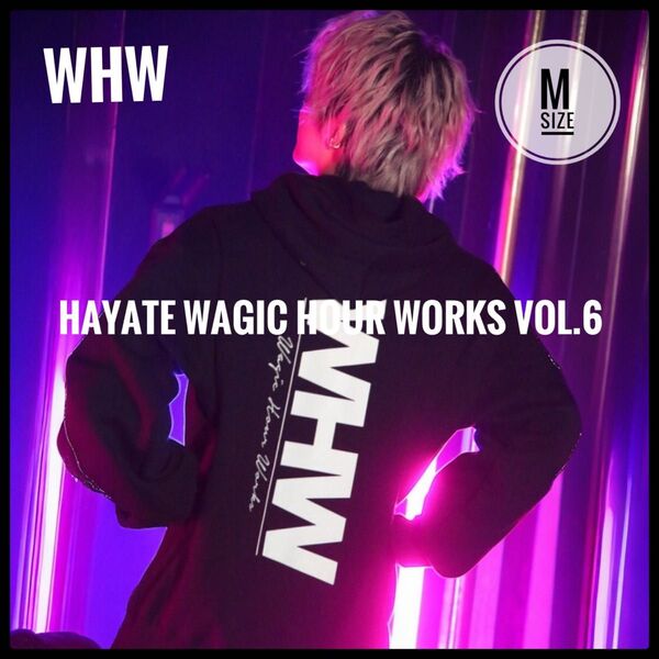 Da-iCE 和田颯 WHW スウェット パーカー バックプリント 黒 M