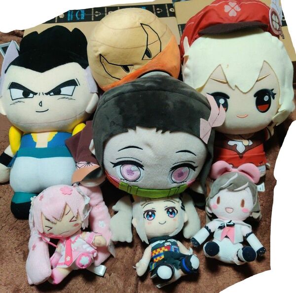 ぬいぐるみ 大量まとめ売り 景品 ポケモン 鬼滅 原神 プライズ