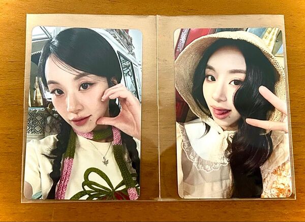 #TWICE5 初回限定盤A 限定盤B トレカ チェヨン2種 セット