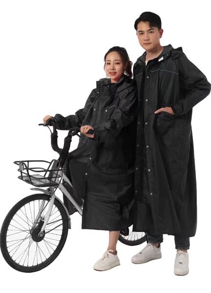 セール 超高品質 レインコートメンズ 自転車 カッパ レディース 雨具 ポンチョ原付用 ロング丈のおしゃれな 男女兼用 収納袋付き