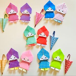 6月 雨の日のおさんぽ 10人+傘