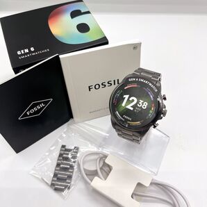 極美品 フォッシル fossil スマートウォッチ 腕時計 余りコマ 箱 DW13F2 付属品完備