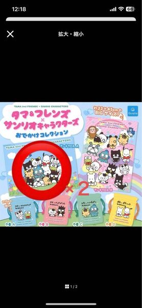タマ&フレンズ サンリオキャラクターズ おでかけコレクション ランチクロス