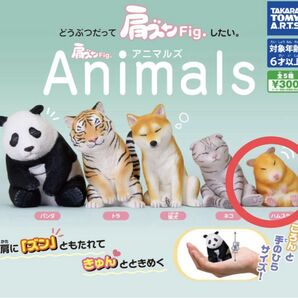 肩ズンFig. アニマルズ ガチャ タカラトミー 肩ズン Animals ハムスター