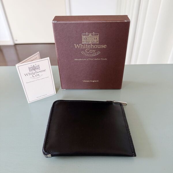 Whitehouse Cox ホワイトハウスコックス ジップウォレット ミニ財布
