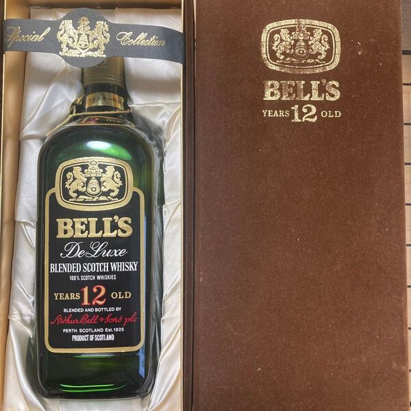 BELL'S De Luxe 12年 スコッチウイスキー 未開封 箱付き