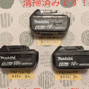 (13.15.16)マキタ純正 BL1860B 稼動品