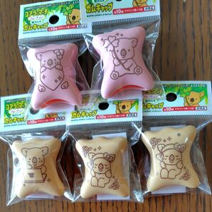 コアラのマーチガムキャップ5種5個