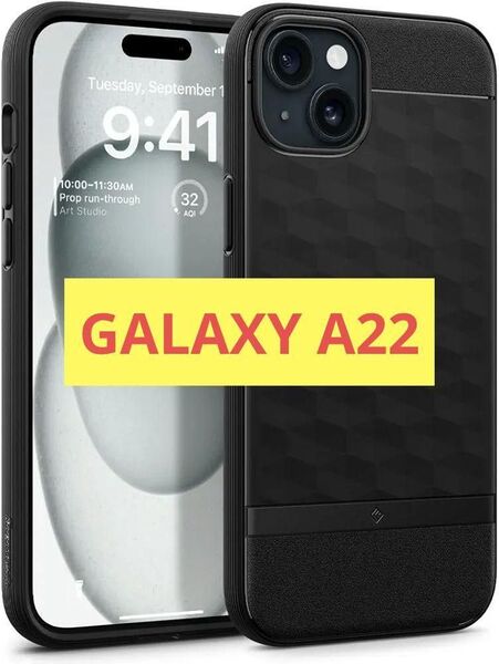GALAXY A22 ケース MagSafe対応 米軍MIL規格 耐衝撃