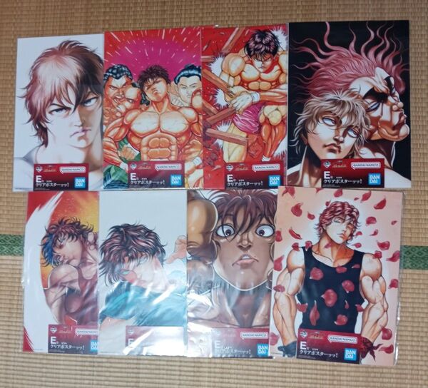 一番くじ 刃牙 E賞 クリアポスターッッ!
