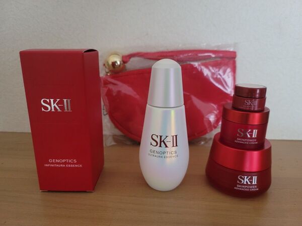 【★空瓶★、6点セット】SK-ll 美容液、クリーム、ポーチ