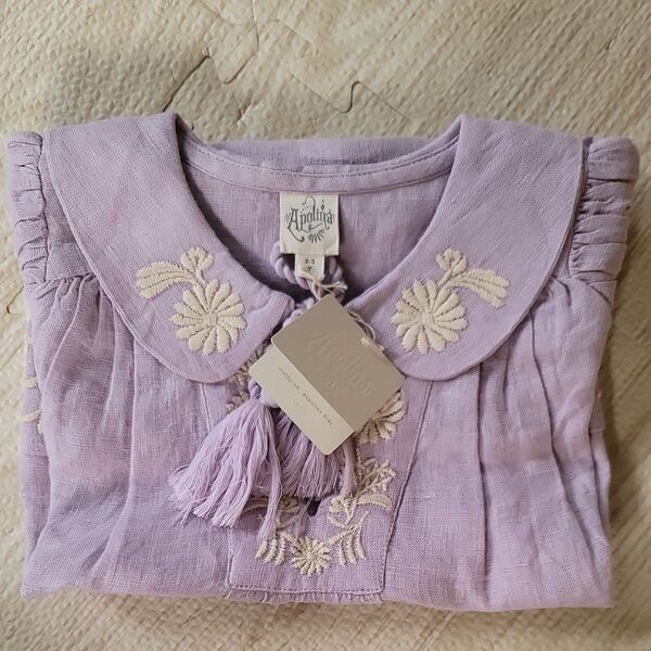 apolina Nora Dress - Lavender 2-3y