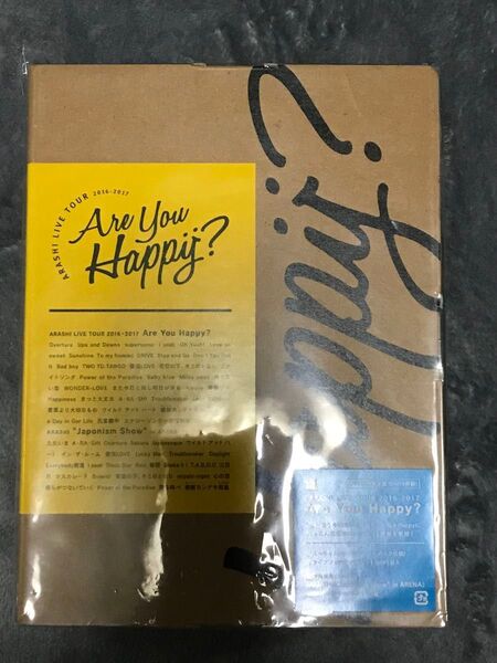 嵐 Are You Happy? 初回限定版 ライブDVD 美品