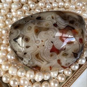 サードニクス 紅縞瑪瑙 マダガスカル産 天然 原石 瑪瑙カッサ 148g
