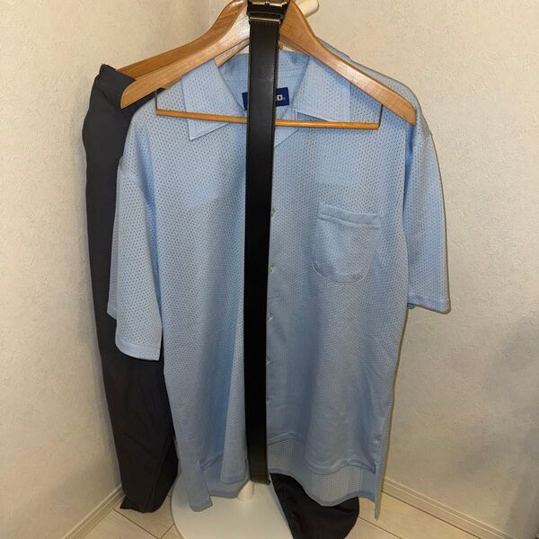 ミズノ 半袖シャツ美品! 高校野球 ボーイズリーグ 審判員服 3点セット