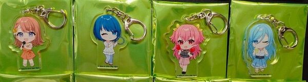 プロセカ カラオケ館コラボ アクリルキーホルダー モアジャン 花里みのり 桐谷遥 桃井愛莉 日野森雫