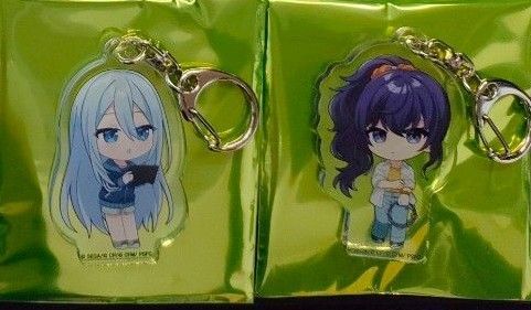 プロセカ カラオケ館コラボ アクリルキーホルダー ニーゴ 宵崎奏 朝日奈まふゆ