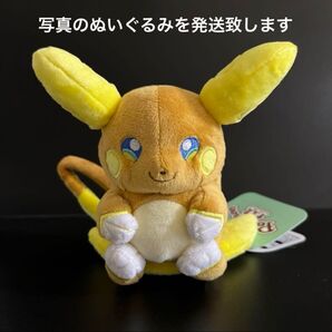 新品 ポケモンfit ライチュウ アローラのすがた ぬいぐるみ