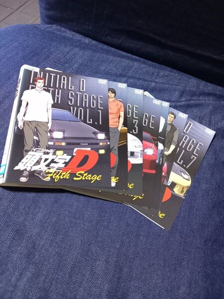 頭文字D fifth stage DVD 全巻